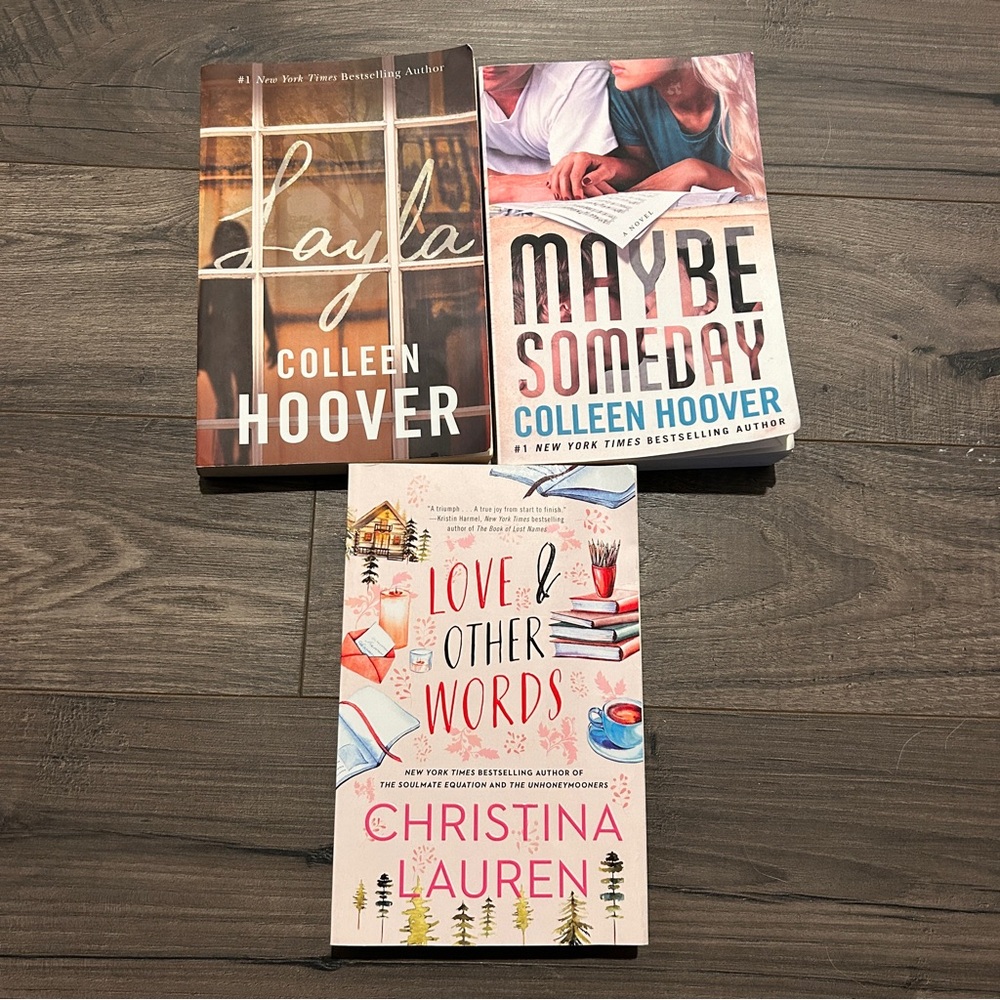 Romance Book Bundle Christina Lauren Colleen Hoover